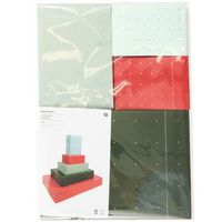 Produktbild: Papierschachtel Set Sterne, MIX