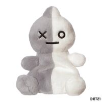 Aurora BT21 MANG Plüschtier (13 Cm) – Lila & Blau, Kuschelig & Umweltfreundlich, Offiziell Lizenziert Von LINE FRIENDS