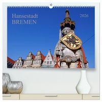 Produktbild: Hansestadt Bremen (hochwertiger Premium Wandkalender 2026 DIN A2 quer), Kunstdruck in Hochglanz