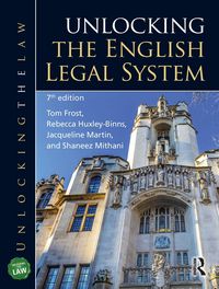 Produktbild: Martin, J: Unlocking the English Legal System