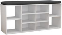 Produktbild: Holz Regal Schuhschrank Schuhregal Hinsol S
