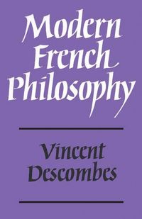 Produktbild: Modern French Philosophy