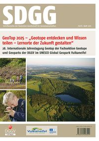 Produktbild: GeoTop 2025 - "Geotope entdecken und Wissen teilen - Lernorte der Zukunft gestalten"