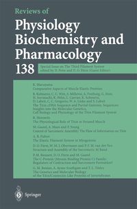 Produktbild: Reviews of Physiology, Biochemistry and Pharmacology