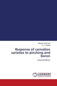 Produktbild: Response of carnation varieties to pinching and boron