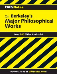 Produktbild: CliffsNotes on Berkeley's Major Philosophical Works