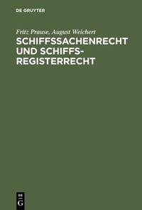 Produktbild: Schiffssachenrecht und Schiffsregisterrecht