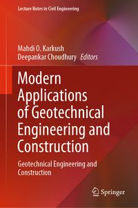 Produktbild: Modern Applications of Geotechnical Engineering and Construction
