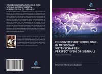 Produktbild: Onderzoeksmethodologie in De Sociale Wetenschappen: Perspectieven Op Si&euml;rra Le