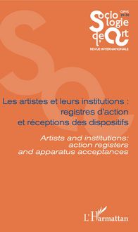 Produktbild: Les artistes et leurs institutions : registres d'action et r&eacute;ceptions des dispositifs