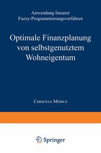 Produktbild: Optimale Finanzplanung von selbstgenutztem Wohneigentum