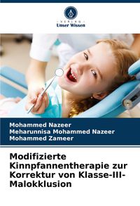 Produktbild: Modifizierte Kinnpfannentherapie zur Korrektur von Klasse-III-Malokklusion
