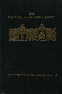 Produktbild: The Register of William Melton, Archbishop of York, 1317-1340, VI