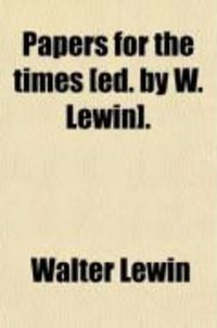 Produktbild: Papers for the Times [Ed. by W. Lewin].