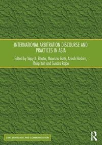 Produktbild: International Arbitration Discourse and Practices in Asia