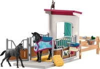 Produktbild: schleich&reg; 42611 Pferdebox mit Stute und Fohlen