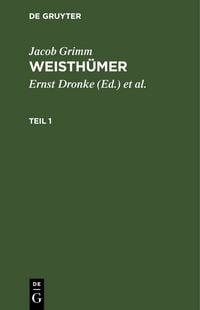 Produktbild: Weisth&uuml;mer. Teil 1