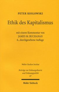 Produktbild: Ethik des Kapitalismus