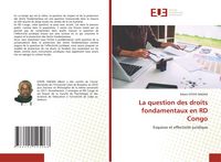 Produktbild: La question des droits fondamentaux en RD Congo