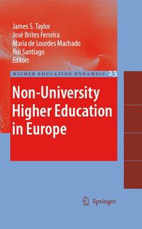 Produktbild: Non-University Higher Education in Europe