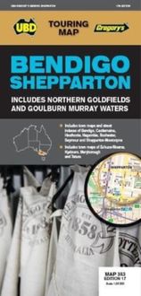 Produktbild: Bendigo Shepparton Map 383 17th ed
