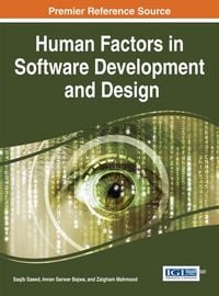 Produktbild: Human Factors in Software Development and Design