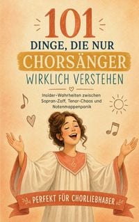 Produktbild: 101 Dinge, die nur Chors&auml;nger verstehen