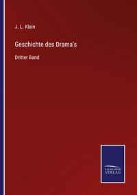 Produktbild: Geschichte des Drama's