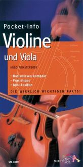 Bild vom Artikel Pocket-Info Violine und Viola vom Autor Hugo Pinksterboer