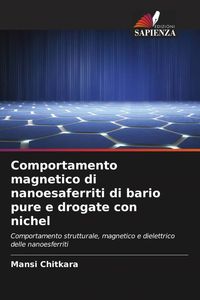Produktbild: Comportamento magnetico di nanoesaferriti di bario pure e drogate con nichel