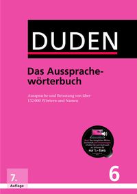 Bild vom Artikel Duden - Das Aussprachewörterbuch / Duden - Deutsche Sprache Bd.6 vom Autor Dudenredaktion