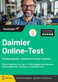 Produktbild: Daimler Online-Test: Einstellungstest / Assessment Center bestehen - Online-Test