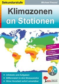 Produktbild: Klimazonen an Stationen