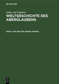 Produktbild: Die Idee des Aberglaubens