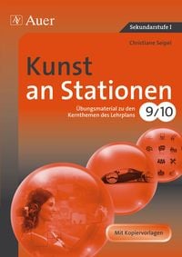 Produktbild: Kunst an Stationen 9/10