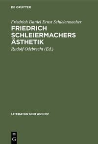 Produktbild: Friedrich Schleiermachers &Auml;sthetik