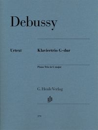 Bild vom Artikel Claude Debussy - Klaviertrio G-dur vom Autor Claude Debussy