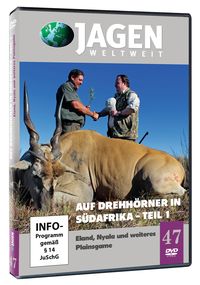 Produktbild: Auf Drehh&ouml;rner in S&uuml;dafrika - Teil 1 - JAGEN WELTWEIT DVD Nr. 47