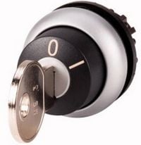 Produktbild: Eaton 111781 M22-WRS-MS3 Schl&uuml;sseltaste Frontring Kunststoff Schl&uuml;ssel Schwarz 1St.