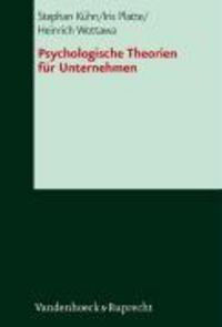 Produktbild: Psychologische Theorien f&uuml;r Unternehmen