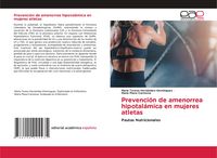 Produktbild: Prevenci&oacute;n de amenorrea hipotal&aacute;mica en mujeres atletas