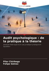 Produktbild: Audit psychologique : de la pratique &agrave; la th&eacute;orie