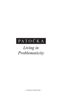 Produktbild: Living in Problematicity