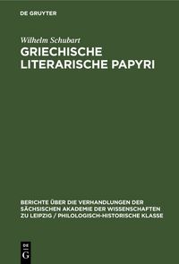 Produktbild: Griechische literarische Papyri