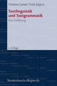 Produktbild: Textlinguistik und Textgrammatik