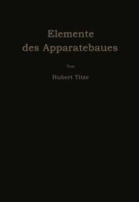Produktbild: Elemente des Apparatebaues
