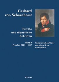 Produktbild: Gerhard von Scharnhorst. Private und dienstliche Schriften