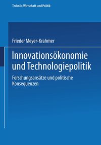 Produktbild: Innovations&ouml;konomie und Technologiepolitik