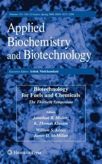 Produktbild: Biotechnology for Fuels and Chemicals
