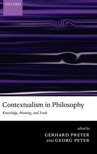 Produktbild: Contextualism in Philosophy